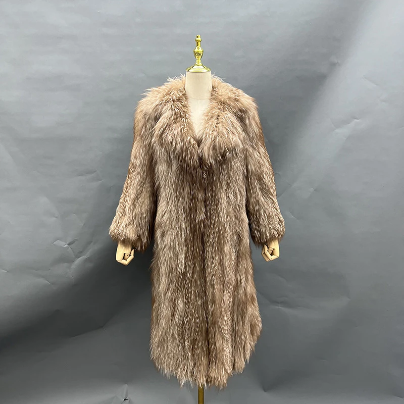 Sou entènèt jwèt Fox fouri Cardigan