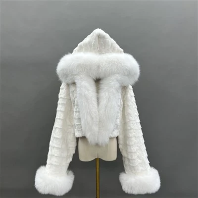 Mink Fox fouri jakèt